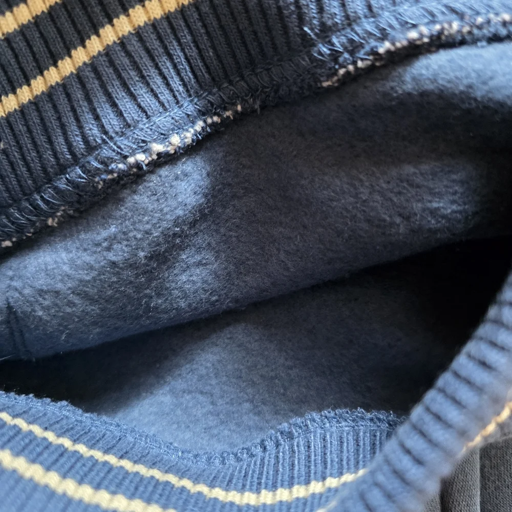 Tommy Hilfiger Boy's Blue Embroidered Logo Fleece Hoodie And Joggers Set 24M